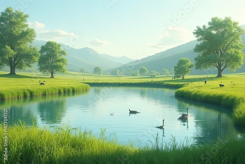 Landscape Sanctuary Tranquility