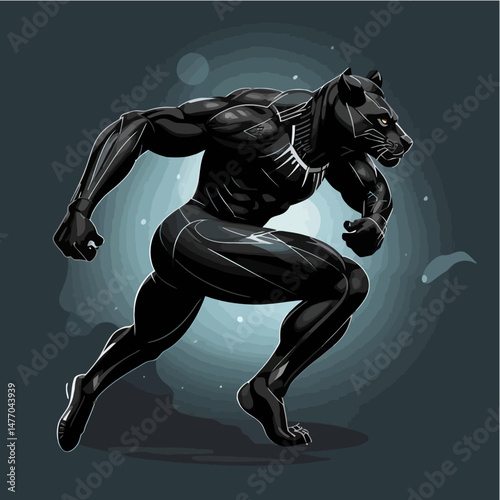 Black_Panther_Artwork_Marvel_Superhero_Illustration_Powerful_Avenger_Running_Action_Pose_Wakanda_Forever_Comic_Book_Art_Digital_Painting_Detailed_Muscles_Heroic_Figure