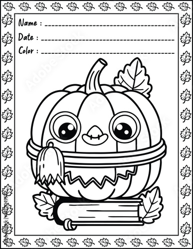 Cozy Halloween Christmas Coloring Pages For Kid and adult.  
High resolution (300 DPI), 
Ready to print on standard 8.5x11 inch paper With No Bleed, 
Black and White. 
Vector illustration AI, EPS, PNG