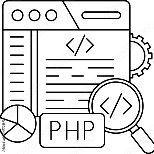 PHP Web Coding with Data and Analytics � Browser Coding Scene