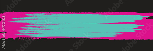 Car sticker wrap banner abstract sporty lines pink blue greenish grunge color combination brush storm thunder modern pattern racing motorsport.