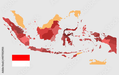 Indonesia map 