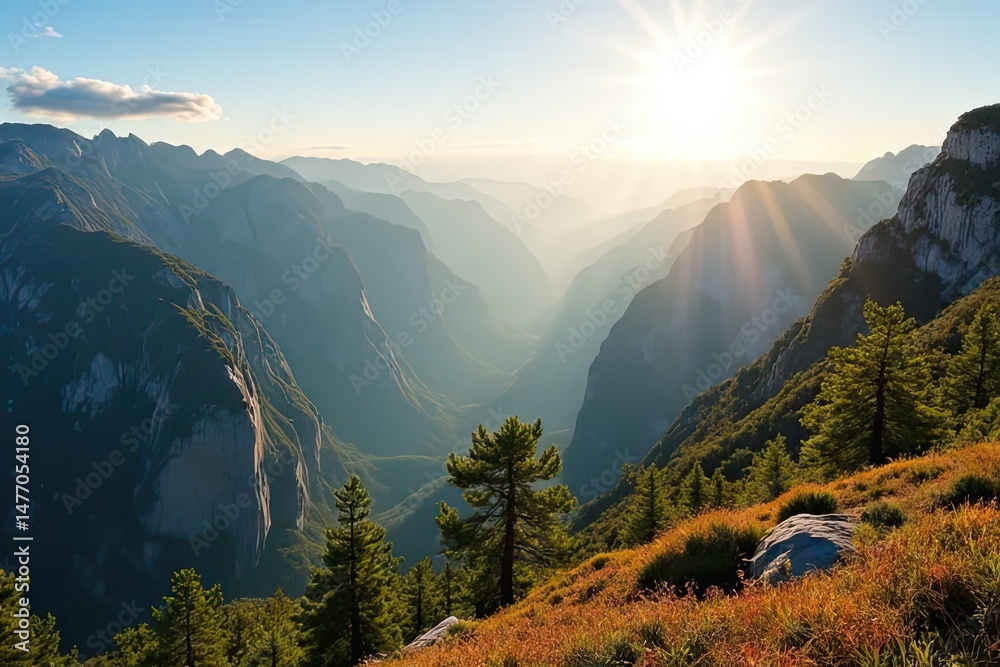 Obraz premium Magnificent Mountain Views