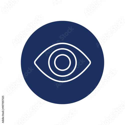 View Point Icon Vector Stock Illustration