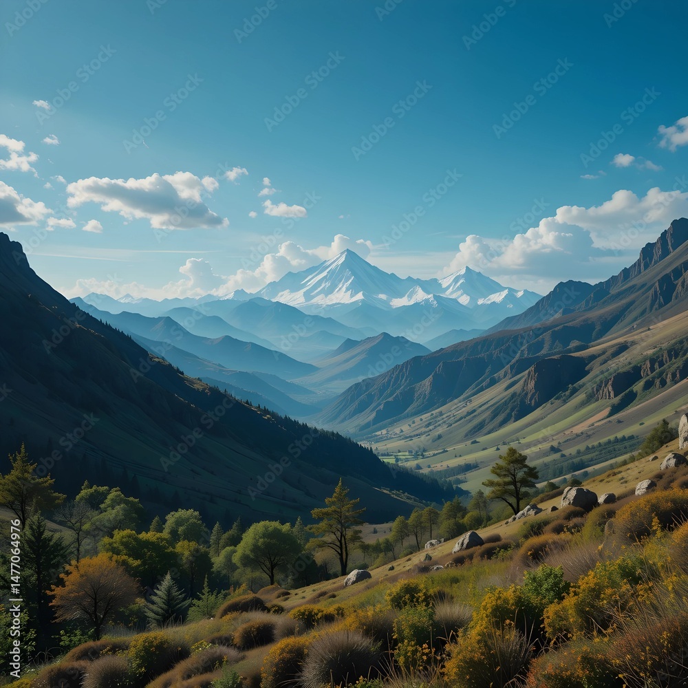 Fototapeta premium beautiful nature, AI Generated