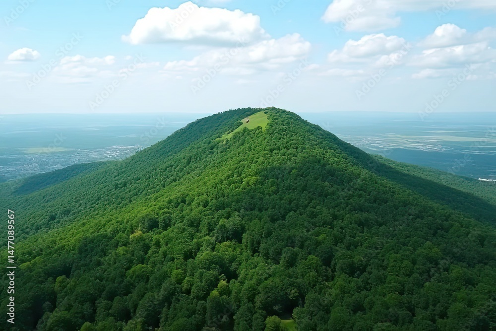 Obraz premium Mountainous Hills Scenic View