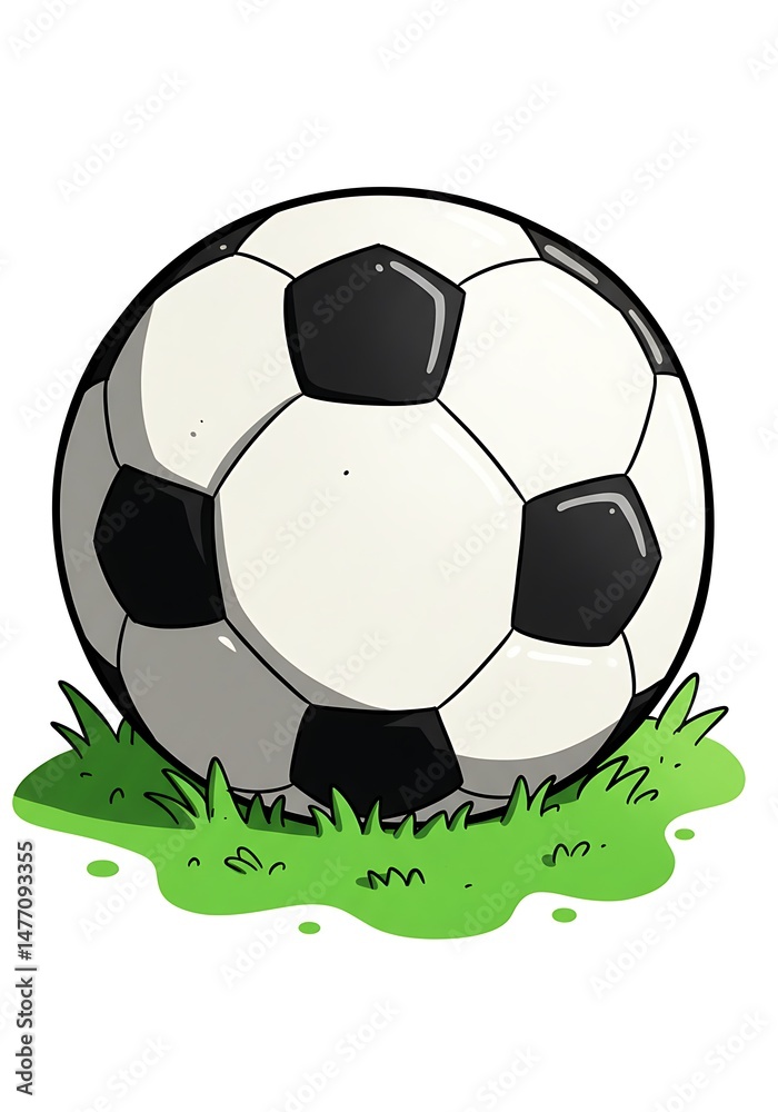 Obraz premium Green Field Goal