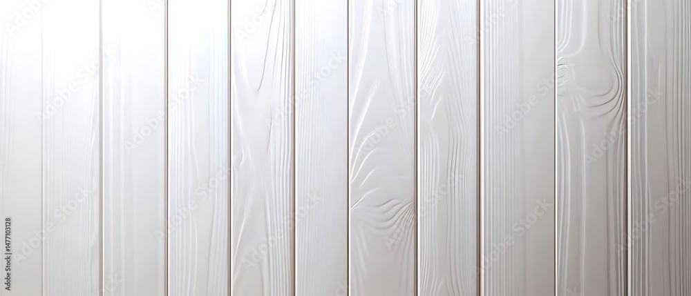 Obraz premium White wood wall texture background