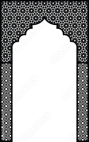 Mihrab, Vector for laser cutting