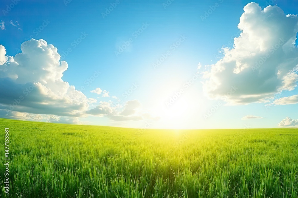 Obraz premium Peaceful Cloud Heaven