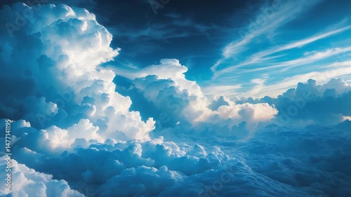 A videograph depicting a sky photo