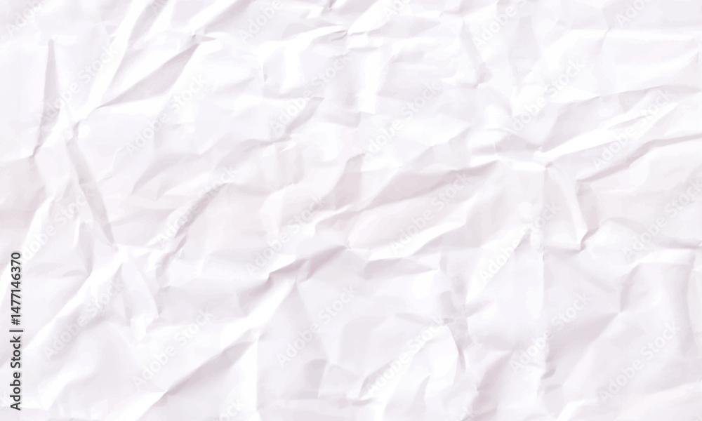 Creative background with scattered overlay of crumpled papers. Paper texture Crumpled White. Top view. Creative background with scattered overlay of crumpled papers. Paper texture Crumpled White. Top view.