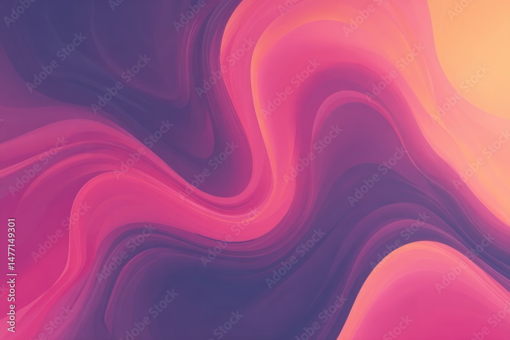 Obraz premium psychedelic patterns against minimalistic background
