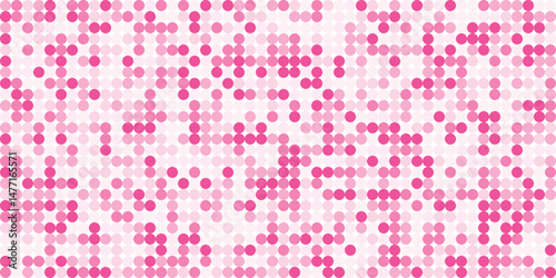 Pink circle tile background illustration