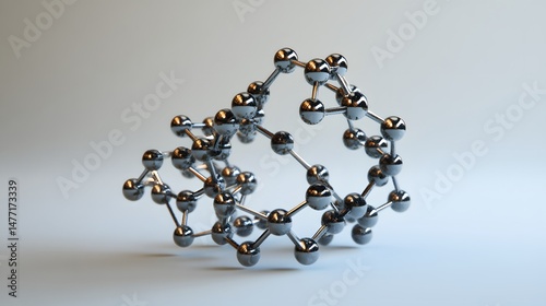 Simulating covalent bonds in letterform structures