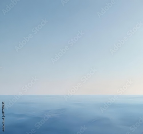 Wallpaper Mural Subtle light blue watercolor gradient, calming and peaceful ,  sky,  template Torontodigital.ca