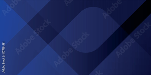 Abstract blue background. Modern simple blue geometric design. Minimal shapes. Suit for booklet, brochure, banner, poster, website, flyer, cover, corporate, backdrop. Vector illustration