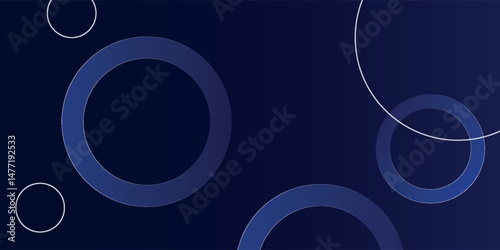 Abstract blue geometric background. Dynamic shapes composition. Eps10 vector