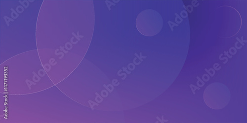 Minimal geometric background. Purple elements with fluid gradient. Dynamic shapes composition. Eps10 vector