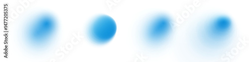 Gradient abstract shapes with soft blur and fluid texture. Blue on white hues. Y2K style with dynamic neon elements. Geometric waves, organic blobs and watercolor brush strokes. Modern banner design