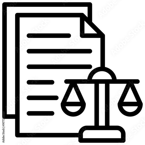 Legal Document Icon