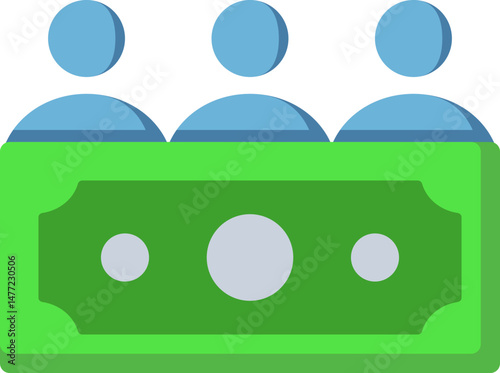 Crowdfunding Flat Icon