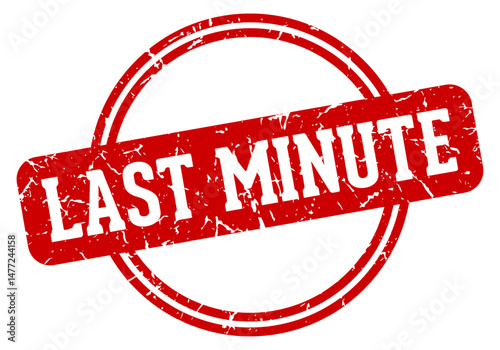 last minute stamp