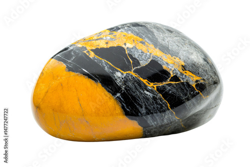 a black and yellow stone photo