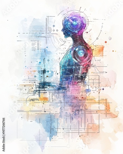 Exploring the Intersection of Humanity and Technology: A Futuristic AI Interface Concept for Women's Empowerment