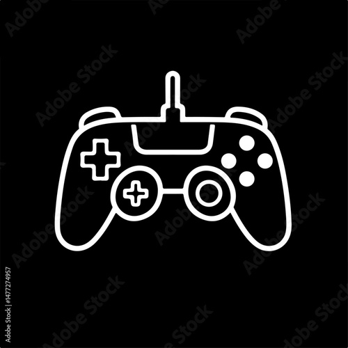 Galactic Gaming Vibes: Cosmic Controller Art"
