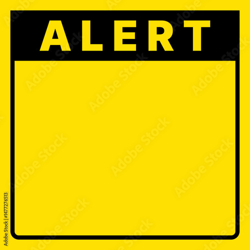 Caution Warning Sign SVG – Bold Stop Alert Danger Notice Label – Safety Signage for Industrial Workplace and Digital Use – Editable Vector Icon