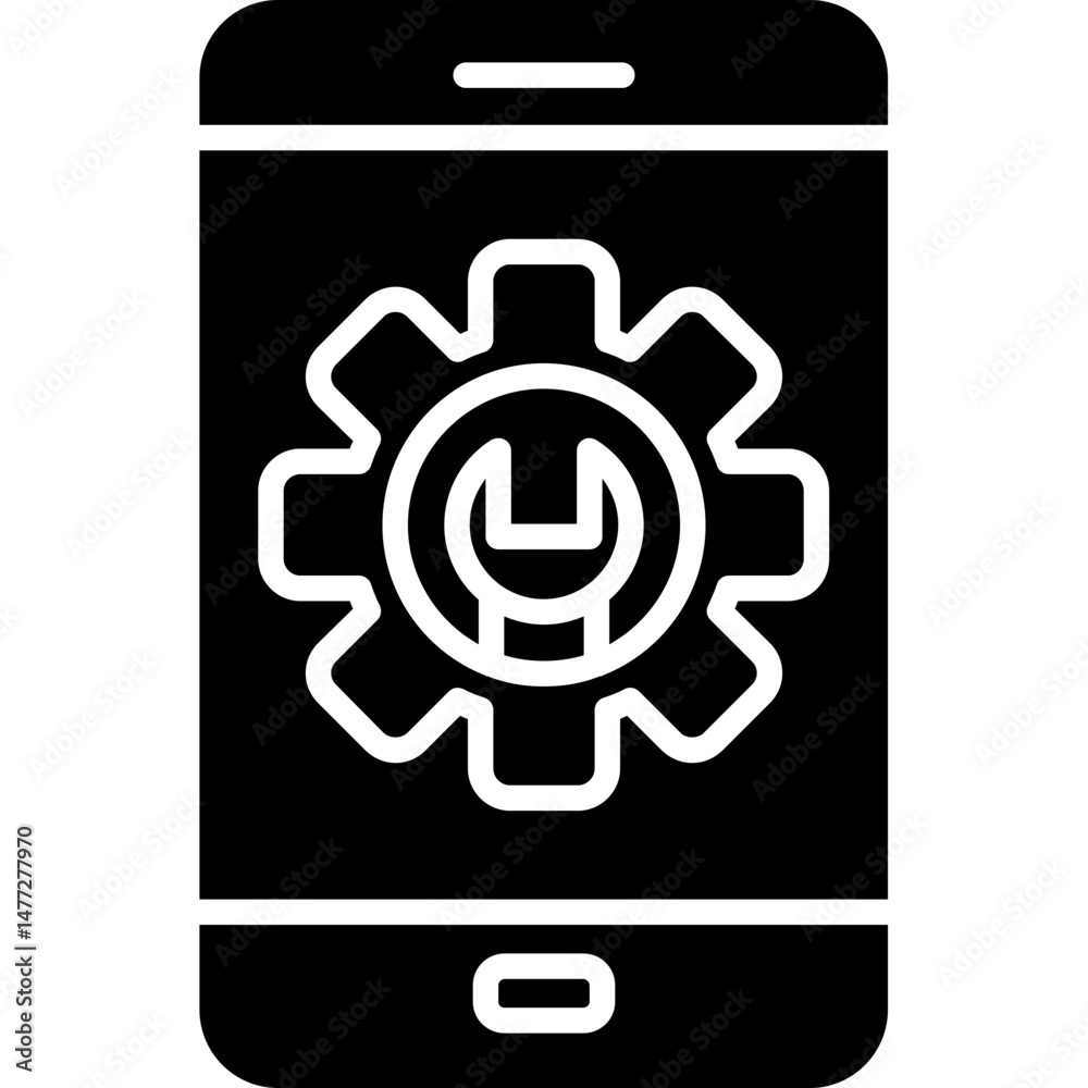Mobile Setting Icon Mobile Setting Icon
