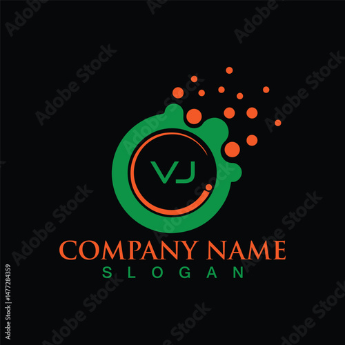 Abstract logo design background template