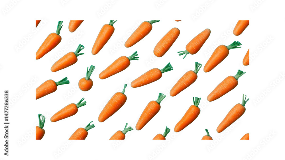 Vibrant Orange Carrot Pattern Fresh Vegetables Background Vibrant Orange Carrot Pattern Fresh Vegetables Background