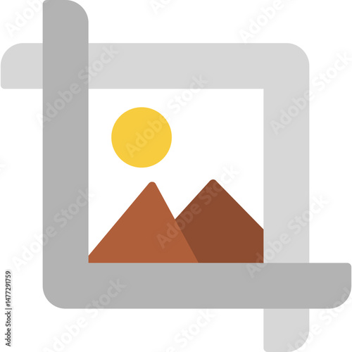 Crop Image Icon