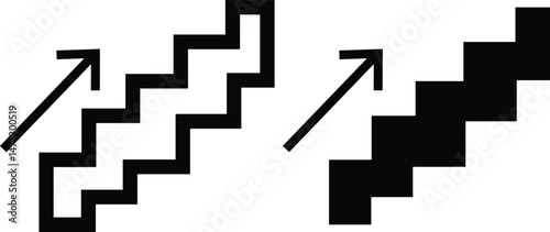 Next steps icon. Next steps icon symbol collection
