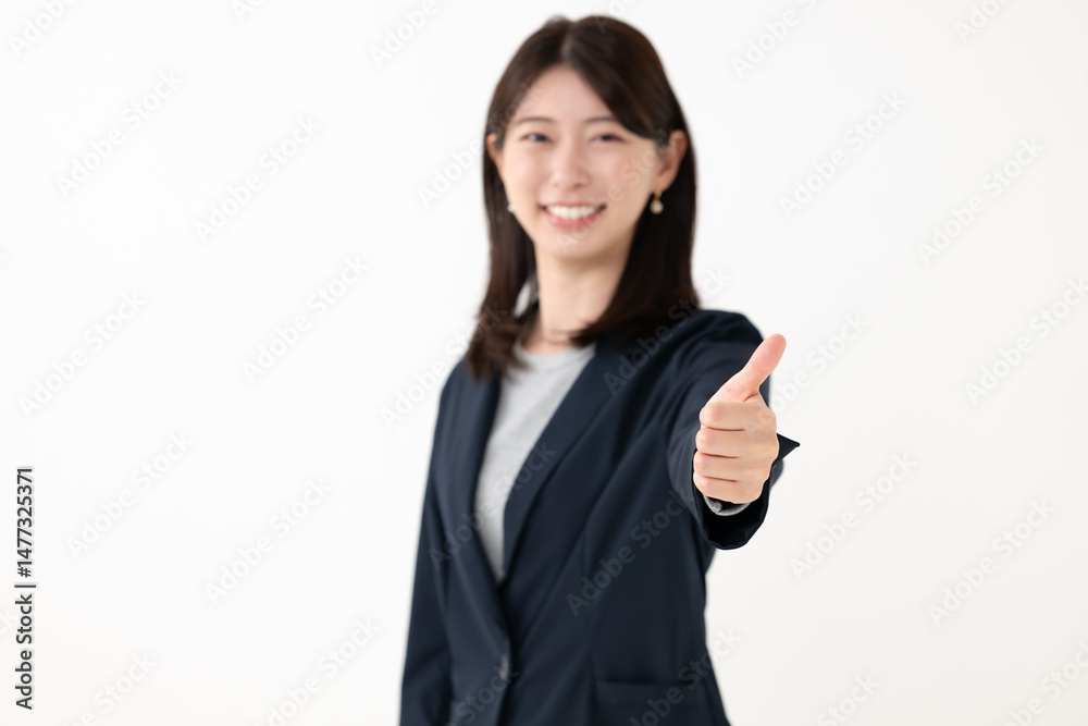笑顔の女性 笑顔の女性