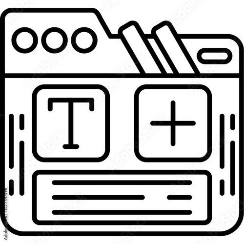 Website builder Icon