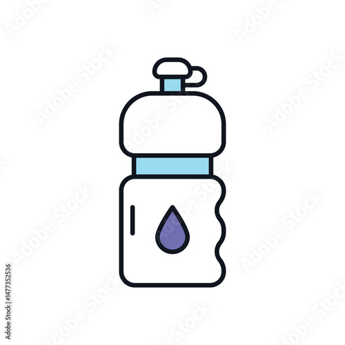 Sports Bottle Vector icon