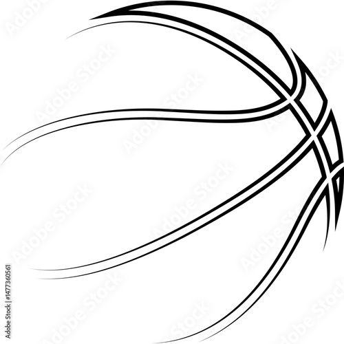 Sport Ball Line Illustration