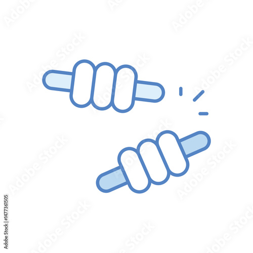 Cricket Bails Vector icon