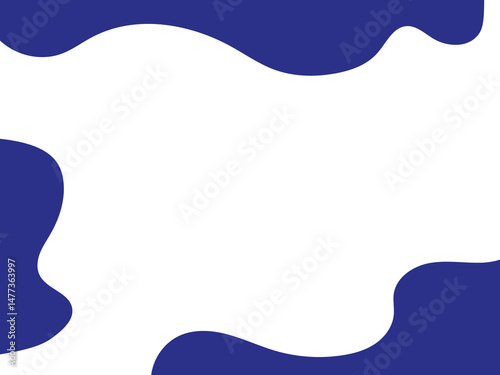 Abstract background Smooth blue wave. Abstract blue vector background with wave. abstract smooth blue wave background