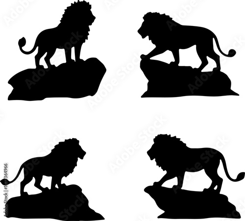 Animal Bigfoot & Wildlife Silhouettes for Outdoor and Nature-Themed Designs