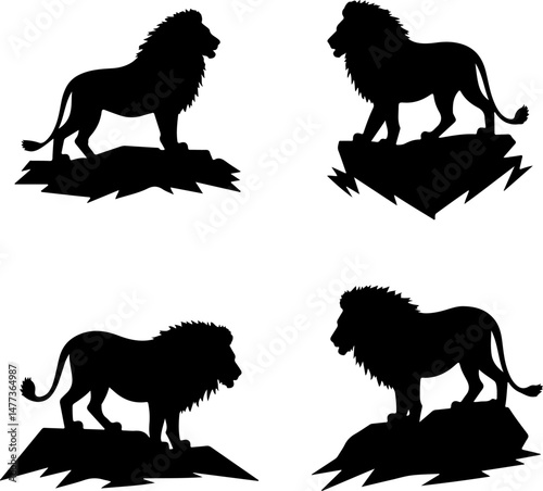 Animal Bigfoot & Wildlife Silhouettes for Outdoor and Nature-Themed Designs
