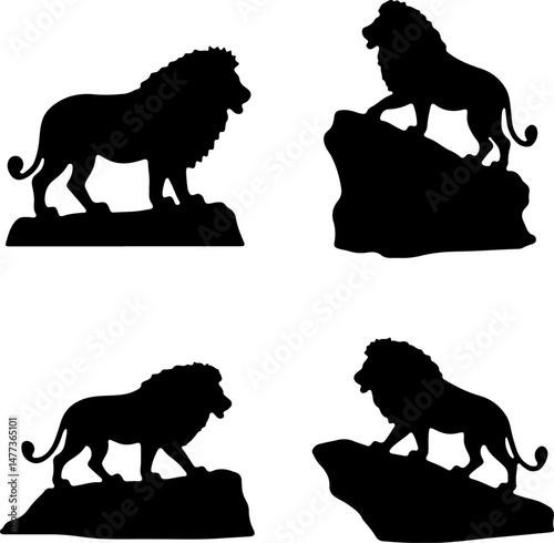 Animal Bigfoot & Wildlife Silhouettes for Outdoor and Nature-Themed Designs
