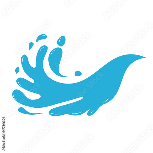 Set of Water drops, black sea ocean waves stencil. Liquid elements, cry droplet icons vector set. Ink, sauce, river isolated splashes