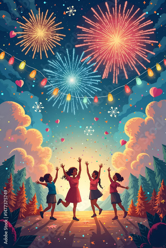 happy new year party