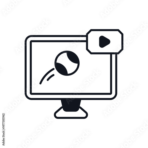 Live Match Vector icon