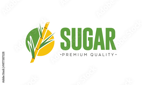 SugarLeaf Logo – Organic Sweetener Identity