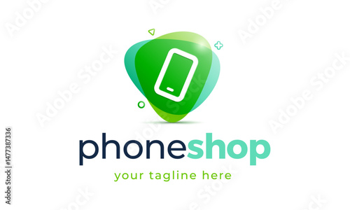 Phoneshop Modern Logo Template